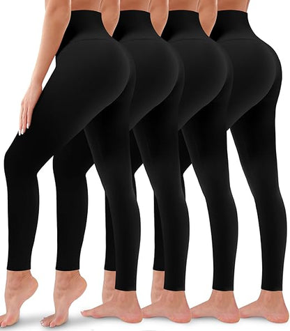 Lot de 4 leggings pour femmes